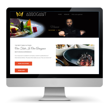 Arrogant Launch :: Food & Restaurante & Evenimente -  Portofoliu